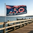 thumbnail image 3 of Us 250 Flag – 250th Anniversary USA Double Sided 3-Ply Outdoor Flag, We The People 1776-2026 Patriotic Yard & House Banner for 4th of July (3X5), 3 of 5