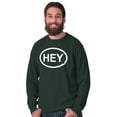 thumbnail image 5 of Hey Girl Funny Novelty TV Show Logo Long Sleeve TShirt Men Women Brisco Brands X, 5 of 6