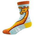 thumbnail image 4 of Women's Get On My Level Socks Funny Tall Giraffe Novelty Graphic Footwear, 4 of 9