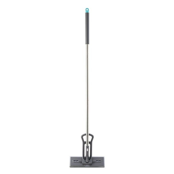 Adjustable Sponge Mop with High-Density PU Sponge – Easy to Squeeze & Lightweight – 1 Extra Sponge Mop Replacement Included – Great for Hard Floors