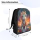 thumbnail image 4 of Fotbe Starry Sky Cute Horse Mochila de Viaje para Laptop, Mochila Ejecutiva Delgada y Resistente 15.6", 4 of 8