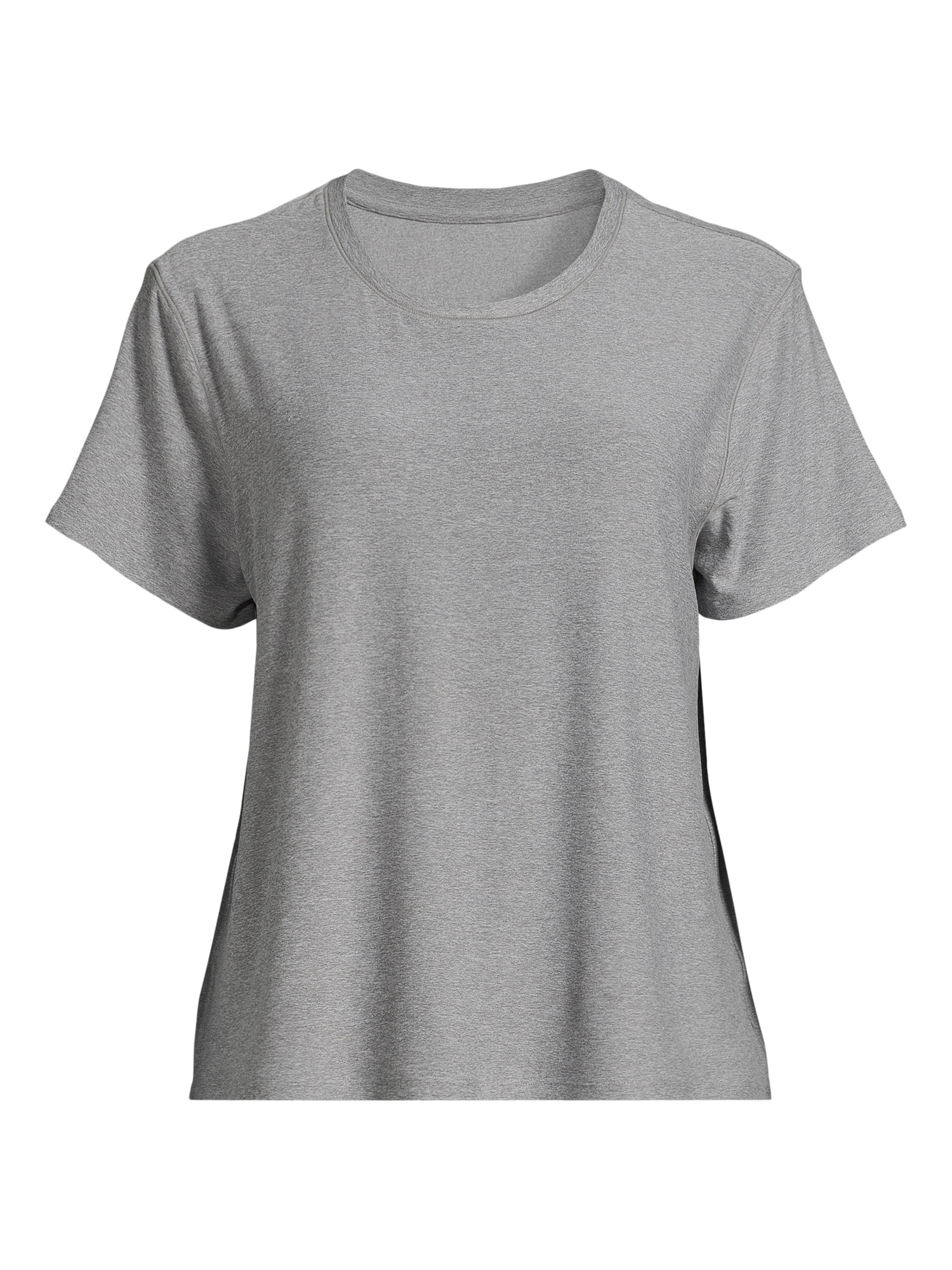 Athletic Works Women's and Women's Plus ButterCore Tee with Short Sleeves, Sizes XS-4X