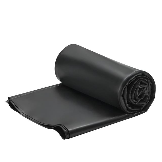 VEVOR Toiture en Rouleau, 30 x 40 Pi, 45 mil Toiture en Caoutchouc EPDM, Longue Durée de Vie et Résistante aux Intempéries, Résiste aux Températures Difficiles, Flexible et Installation Facile, sous-Couche de Toit pour VR, Toitures, Étangs