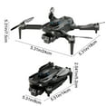 thumbnail image 4 of Drone With ESC HD Camera Brushless Motor Remote Control Obstacle Avoidance And 2.4G RC Quadcopter Altitude Hold 50x Zooming, 4 of 9