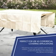 thumbnail image 2 of Tarps Now (20' x 30') Waterproof Fire Retardant Poly Tarp with Grommets - White, 2 of 5