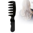 thumbnail image 3 of de peluquería para hombres, de anchos, s para recoger el cabello, cepillos cabello para Retro Diente ancho con shamjiam peine de peluquería, 3 of 5