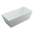 thumbnail image 1 of Eisen Home Athena Freestanding Soaking Bathtub, 1 of 7