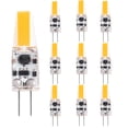 thumbnail image 6 of GRV 10PCS G4 COB1505 2W LED Light Bulbs Equivalent to 20W Halogen Bulb,Super Bright AC12V/DC12V 3000K Warm White Bulbs Replacement for RV Indoor Lights and Outdoor Landscape Lighting, 6 of 6