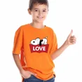 thumbnail image 5 of Camiseta de Snoopy para niño y niña, ropa de verano de algodón con dibujos animados, de manga corta Camisetas estampadas, regalo, 5 of 5