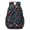 Pioneer Flower Floral Print Pattern-2, variant on Pioneer Flower Floral Print Pattern 17" School Backpacks for Teens,Waterproof Oxford Fabric,S-Shape Padded Straps for School,Travel,Hiking,Camping