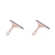 thumbnail image 2 of Monstrate Cepillo de limpieza Limpiador de ducha de silicona Ligero Limpiador de ventanas Baño Azulejos de cocina Parabrisas para el hogar Rosa Rosa 2piezas, 2 of 6