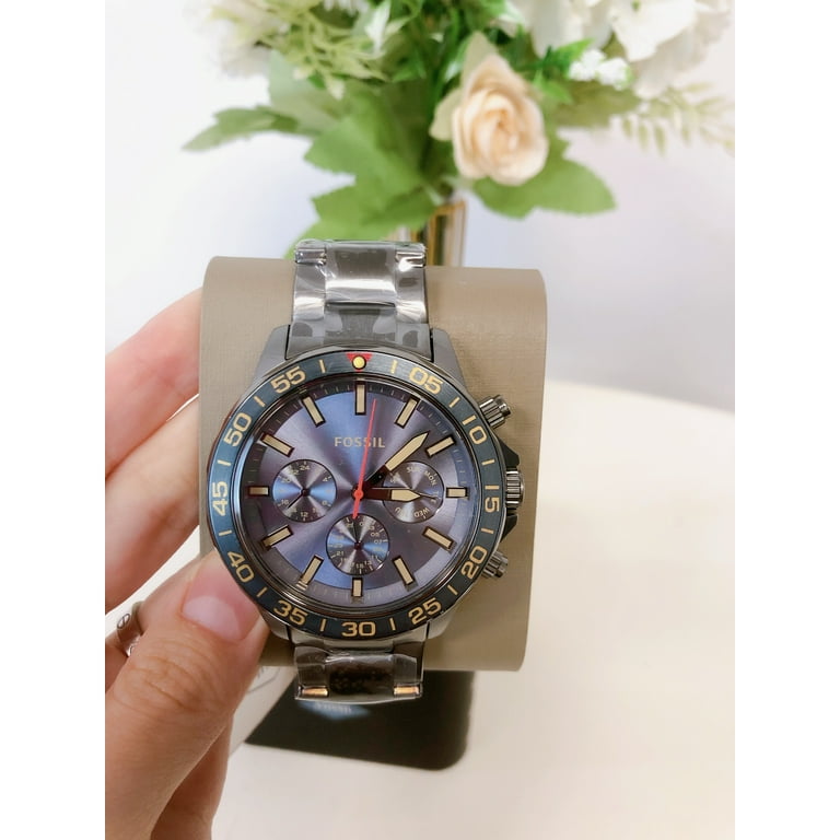 Fossil BQ2770 Bannon Multifunction Smoke Stainless Steel Watch