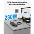 thumbnail image 2 of Adaptador de corriente alterna Ryaobwu de 230 W, 20 V, 11,5 A para Lenovo Legion, 2 of 7