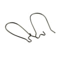 thumbnail image 3 of Ganchos pendientes franceses Sunnimix 50pcs Alambre Metálico Negro, 3 of 5