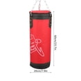 thumbnail image 1 of Red Children Hanging Sandbags, Metal Chains Design Boxing Sandbags, Convenient And Safe Easy To Fill And Install For Thai Boxing Taekwondo Children Under 14, 1 of 8