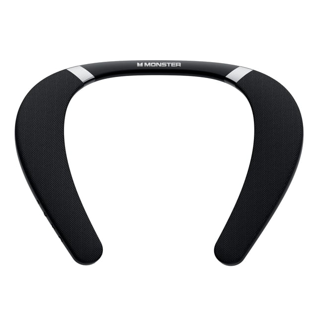 Altavoz Bluetooth Monster Boomerang - Banda para el cuello, color negro