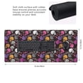 thumbnail image 3 of Disketp Halloween Skeleton Gaming Mouse Mat Long Extended Mouse Pad Desk Mat Non-Slip Rubber Mice Pads Stitched Edges(315.5 x 16 x 0.12 Inches), 3 of 8