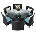 thumbnail image 2 of Ceets OD-DS001-OR Nightingale Patio Dining Set, 2 of 6