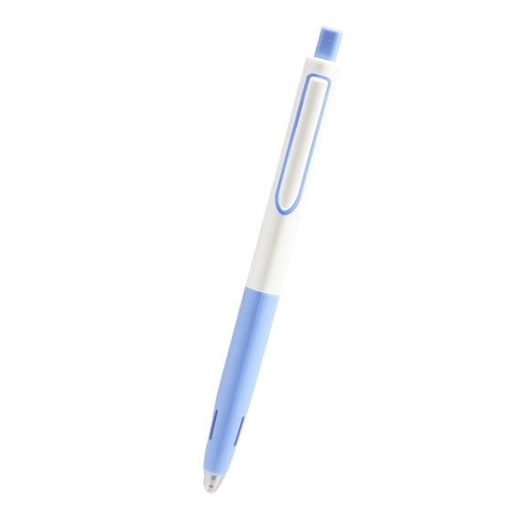 0.5mm Space Capsule Silent Retractable Gel Pen, Fast Drying Quick Dry Black Ink Pen For Smooth Writing, Minimalist Office Stationery, Phantom Blue (Multicolor, 15*1)