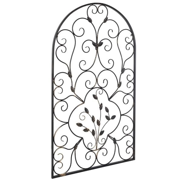 Wchiuoe Metal Wall Art Large Decor Abstract Framed Classic Scroll Wrought Iron Ornaments Retro Semi Circular Home Furniture Decoration 41 Inch Com - Large Wrought Iron Wall Art Decor Wchiuoe Metal Wall Art Large Decor Abstract Framed Classic Scroll Wrought Iron Ornaments Retro Semi Circular Home Furniture Decoration 41 Inch Com - Large Wrought Iron Wall Art Decor