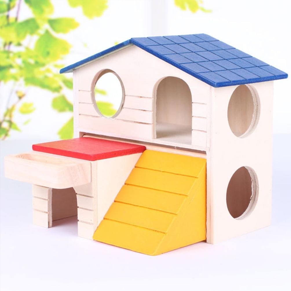 wooden mouse house wooden mouse house