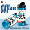 thumbnail image 2 of NY SPICE SHOP Blue Sanding Sugar - 04 Ounce - Colored Blue Sugar - Sanding Sugar Blue Cake Decorations - Colored Sugar Crystals - Colored Sanding Sugar, 2 of 7