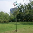thumbnail image 4 of JAXPETY 79" Multi-color Coated Steel Wind Spinner, 4 of 11