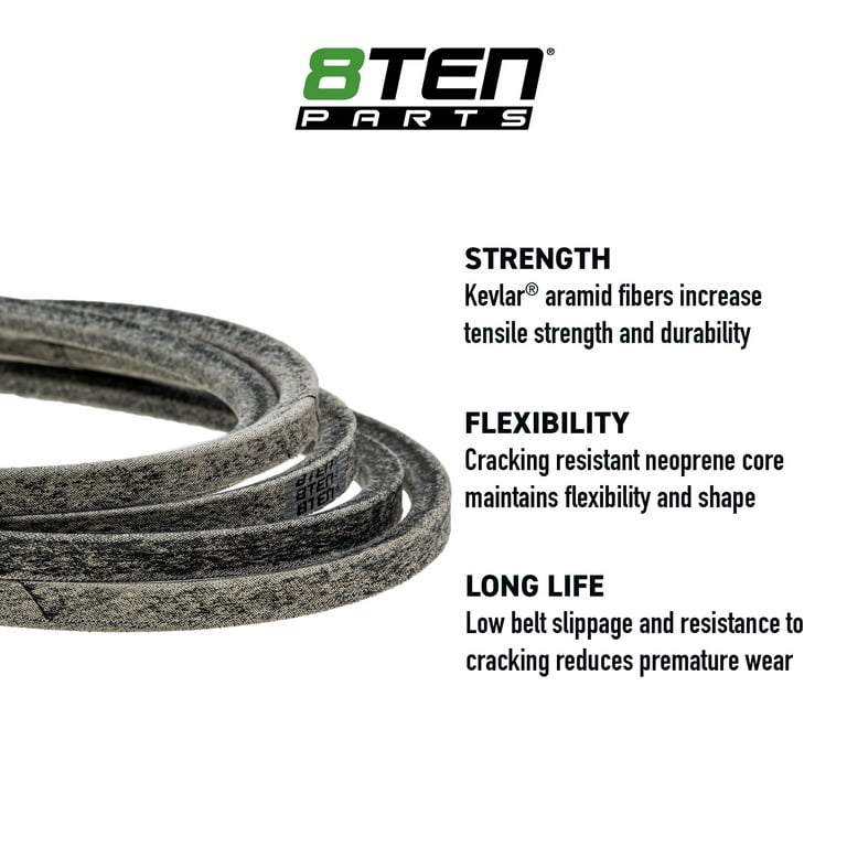 8TEN Blade Spindle Belt Kit for John Deere Z950M Z920M ZTrak 60