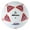 Red/White/Blue, variant on Mikasa Soft Soccer Ball, Size 3