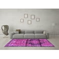 thumbnail image 3 of Ahgly Company Indoor Rectangle Persian Purple Traditional Area Rugs, 2' x 4', 3 of 4