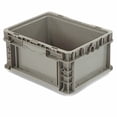 thumbnail image 2 of Global Industrial Stackable Straight Wall Container Solid 12""L x 15""W x 7-1/2", 2 of 4
