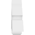 thumbnail image 3 of 48"W x 18"H x 6"D x 6"F, 9/12 Pitch, Redmond Architectural Grade PVC Gable Bracket, 3 of 8