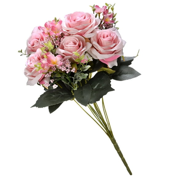 19 in. Pink Rose Bundle