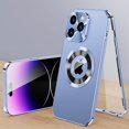thumbnail image 1 of Estuche Magsafe de doble cara 360 para Iphone 15/15 Pro/15 Plus/15pro Max con marco magnético Hd Glass Sh, 1 of 5