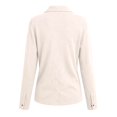 thumbnail image 4 of Sewkxo Cardigan Sweaters for Women Lightweight Trendy Long Sleeve Lapel Collar Button Down Knit Sweater Cardigans,Beige S, 4 of 5