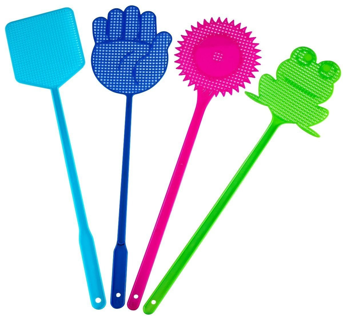 fly-swatter-pack-of-4-assorted-durable-manual-pest-control