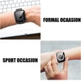 thumbnail image 6 of PINHEN 6 Pack for 2022 Apple Watch SE Series 6/5/4 40mm Case with Tempered Glass Screen Protector,Slim Guard Bumper Full Coverage Hard PC Protective Cover HD Ultra-Thin Cover for iWatch 40mm Accessori, 6 of 7