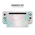 thumbnail image 4 of Design Skinz - Compatible with Nintendo Switch Console Bundle - Skin Decal Scratch-Resistant Removable Vinyl Wrap Cover - Pretty Pastel Clouds V7, 4 of 5