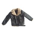 thumbnail image 2 of Figura de acción masculina a escala 1/12, chaqueta, accesorios de moda para muñecas masculinas, disfraz, ropa informal Negro, 2 of 9
