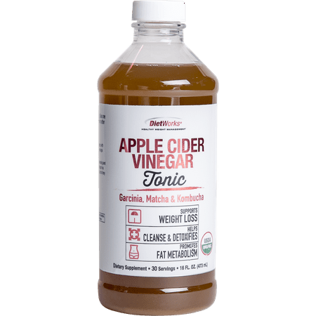 Dietworks Apple Cider Vinegar Tonic With Garcinia Matcha