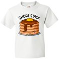thumbnail image 3 of Inktastic Short Stack Cute Pancake Breakfast Youth T-Shirt, 3 of 5