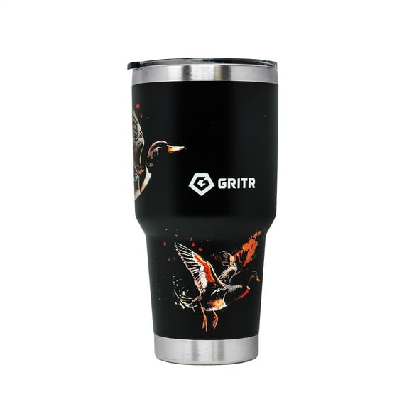 GRITR Stainless Steel Insulated Tumbler 30oz, Northern Pintail Style