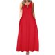 thumbnail image 1 of Vestido de tirantes de camisola sólida de manga corta con estilo de verano para mujer OAVQHLG3B Store  lin121212, 1 of 4