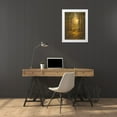 thumbnail image 3 of Adamov, Alexey 12x14 White Modern Wood Framed Museum Art Print Titled - Sunbeams through the Forest, 3 of 4