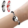 thumbnail image 3 of Pulsera Sun Moon 2 Piezas Acero Inoxidable para Mujeres Y Hombres Regalo El Día San Valentín, 3 of 9