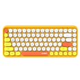 thumbnail image 1 of Inalámbrico para Juegos, Bluetooth de 84 , Inalámbrica Estable, Panel Esmerido con Y - Amarillo Sunnimix Teclado inalámbrico Bluetooth, 1 of 7