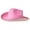 Pink, variant on Rhinestones Panama Hat Pork Pie Hat for Women Men Teenager Party Wear for Costume Parties Wedding Bachelor Party