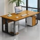 thumbnail image 3 of Computer Single Person Office Desks Simplicity Modern President Office Desks Combination Bureau Meuble Working Equipment QF50OD My Lux Decor Round, 3 of 28