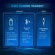 thumbnail image 5 of Auriculares inalámbricos para juegos Gtheos Captain 300 para PC PS4 PS5, 5 of 9