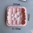 thumbnail image 3 of Cake Mold 3D Bubble Cloud Shape High Temperature Resistance Reusable Silicone Soap Pastry Dessert Mousse Mold Bakeware Tool, 3 of 3